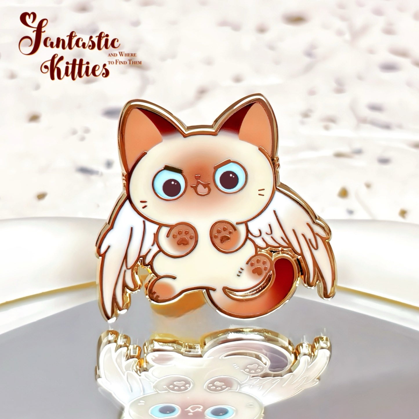 Fantastic Kitties Enamel Pin Collection