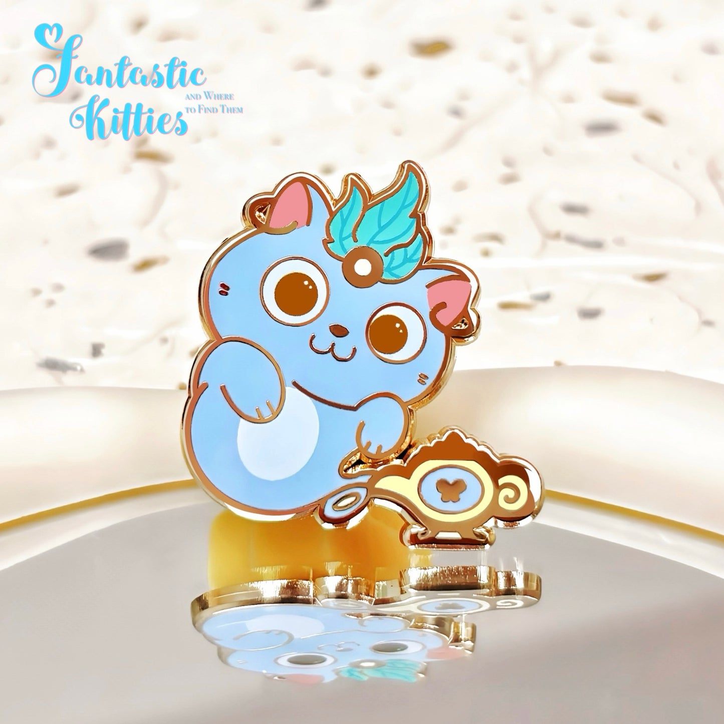Fantastic Kitties Enamel Pin Collection