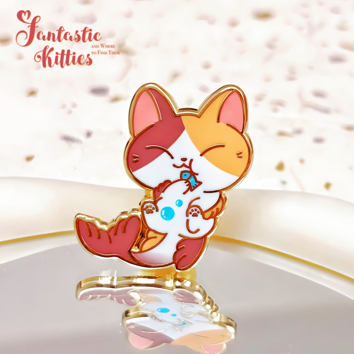 Meowmaid Cat Hard Enamel Pin
