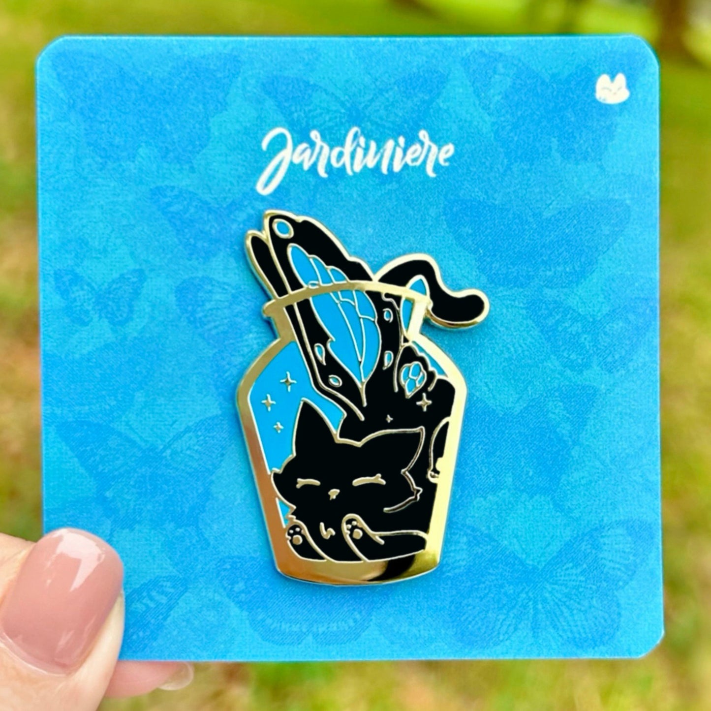 Jardiniere Black.ver Hard Enamel Pin