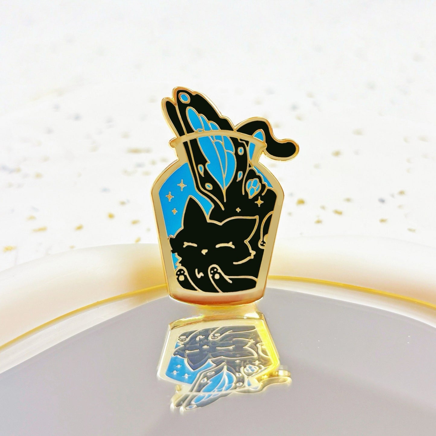 Jardiniere Black.ver Hard Enamel Pin