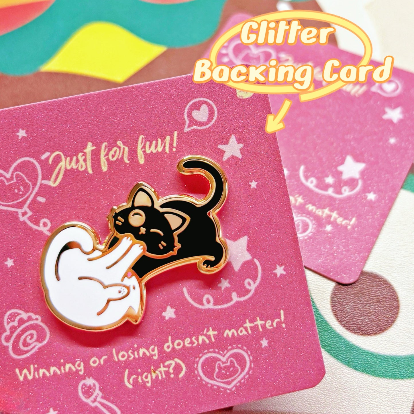 Just for fun! Hard Enamel Pin