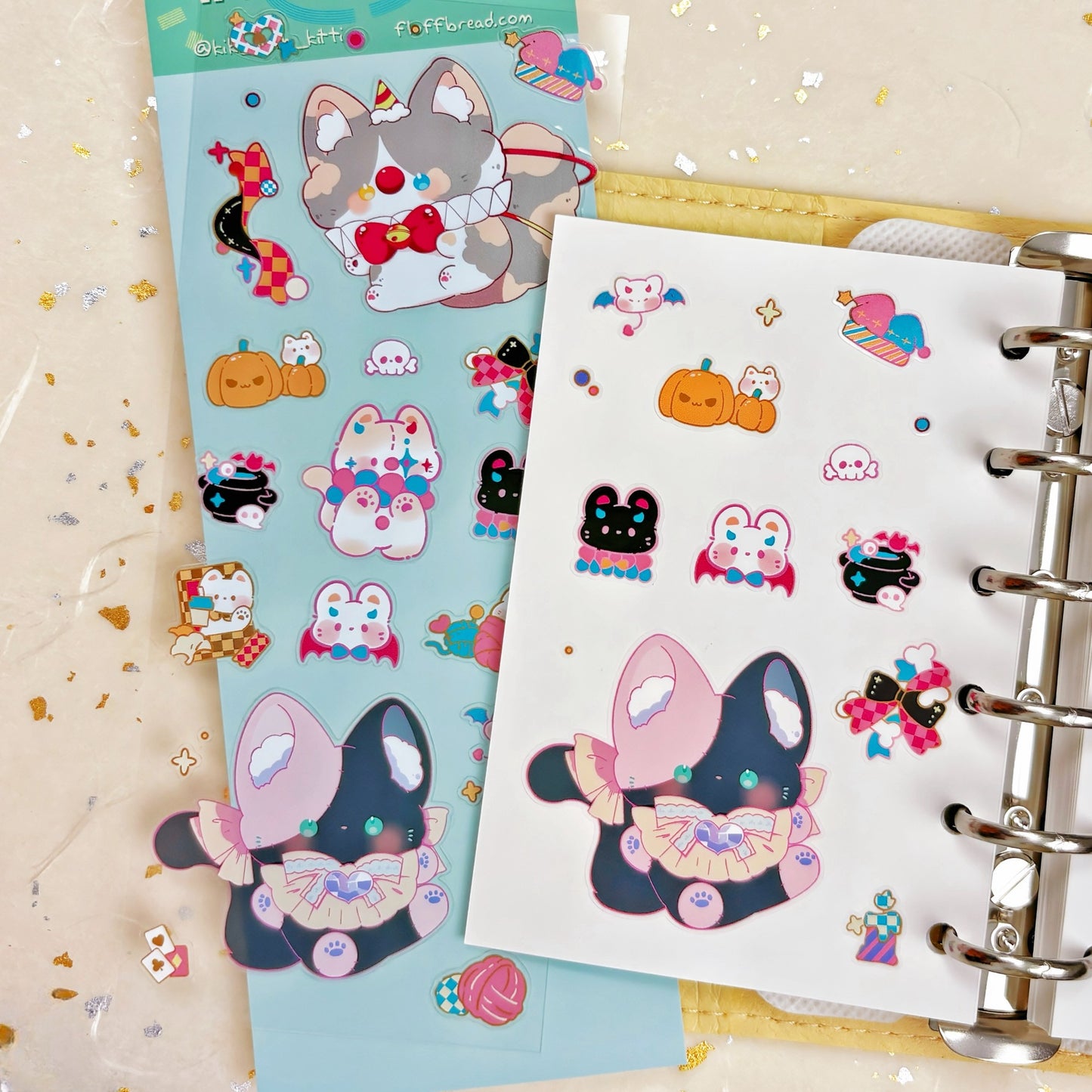 Woolen Circus Vinyl Sticker Sheet