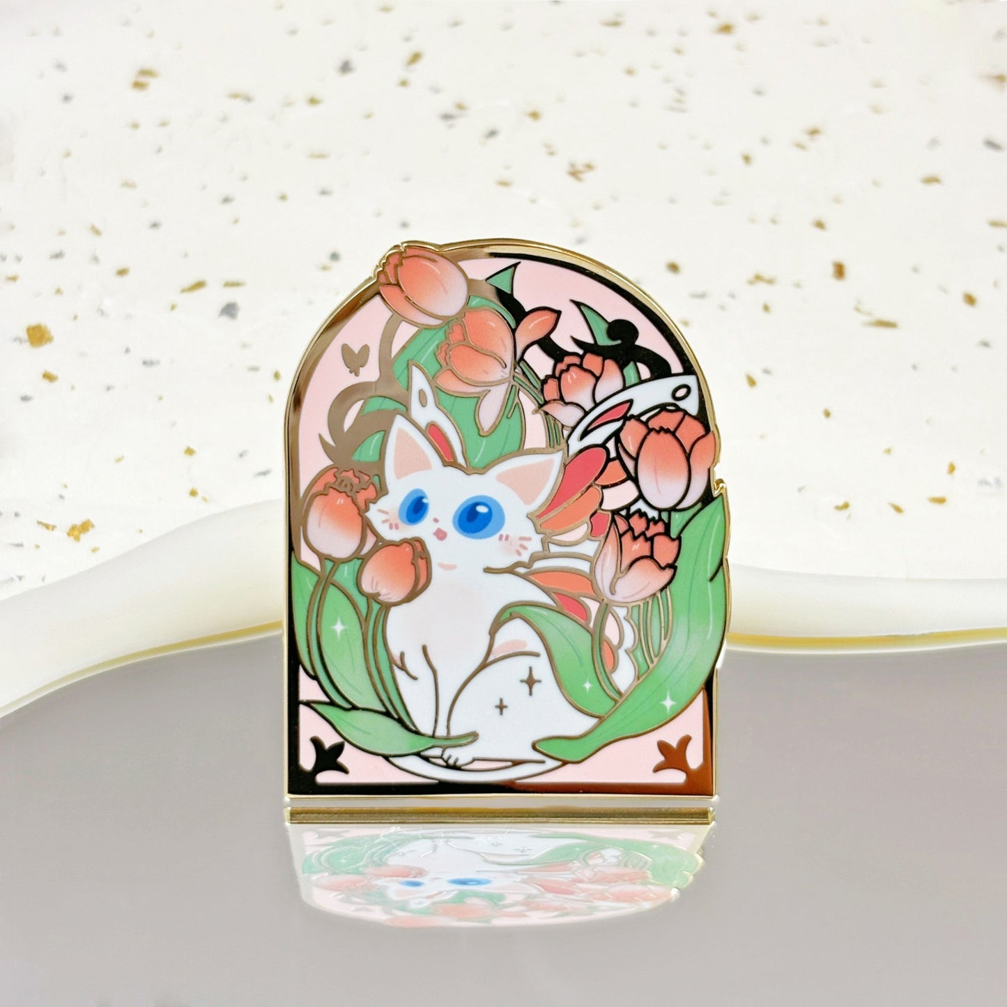 Tulip Hard Enamel Pin