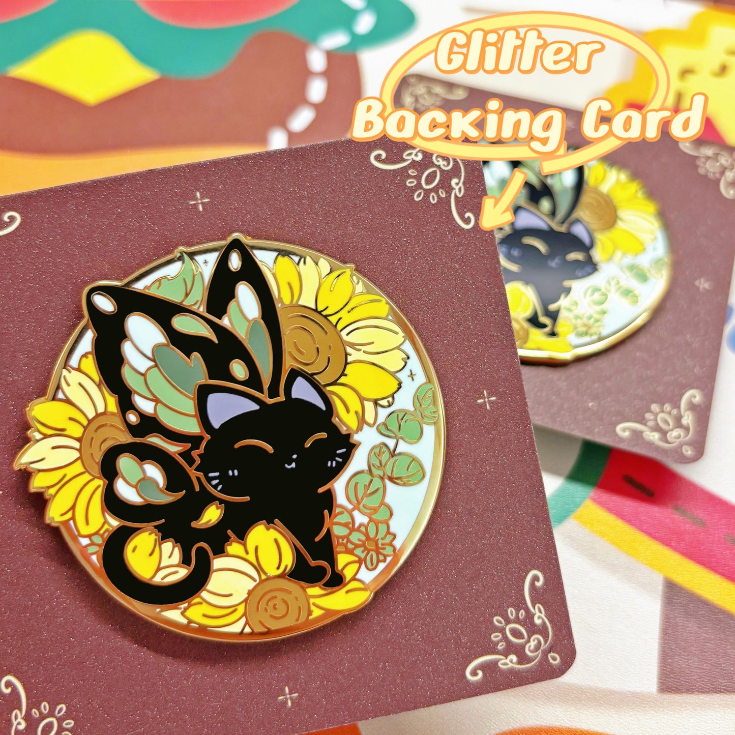 Sunflower Hard Enamel Pin