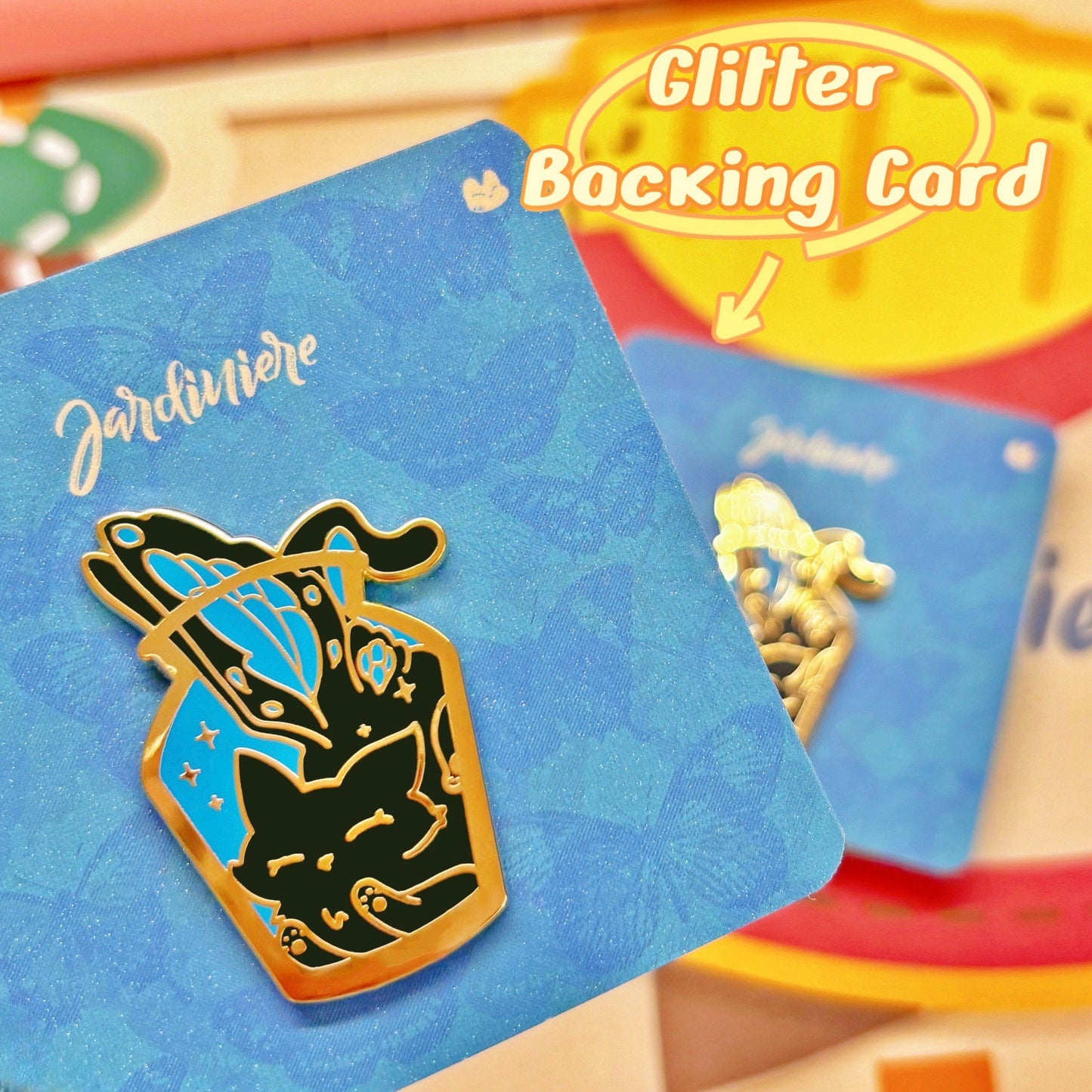 Jardiniere Black.ver Hard Enamel Pin