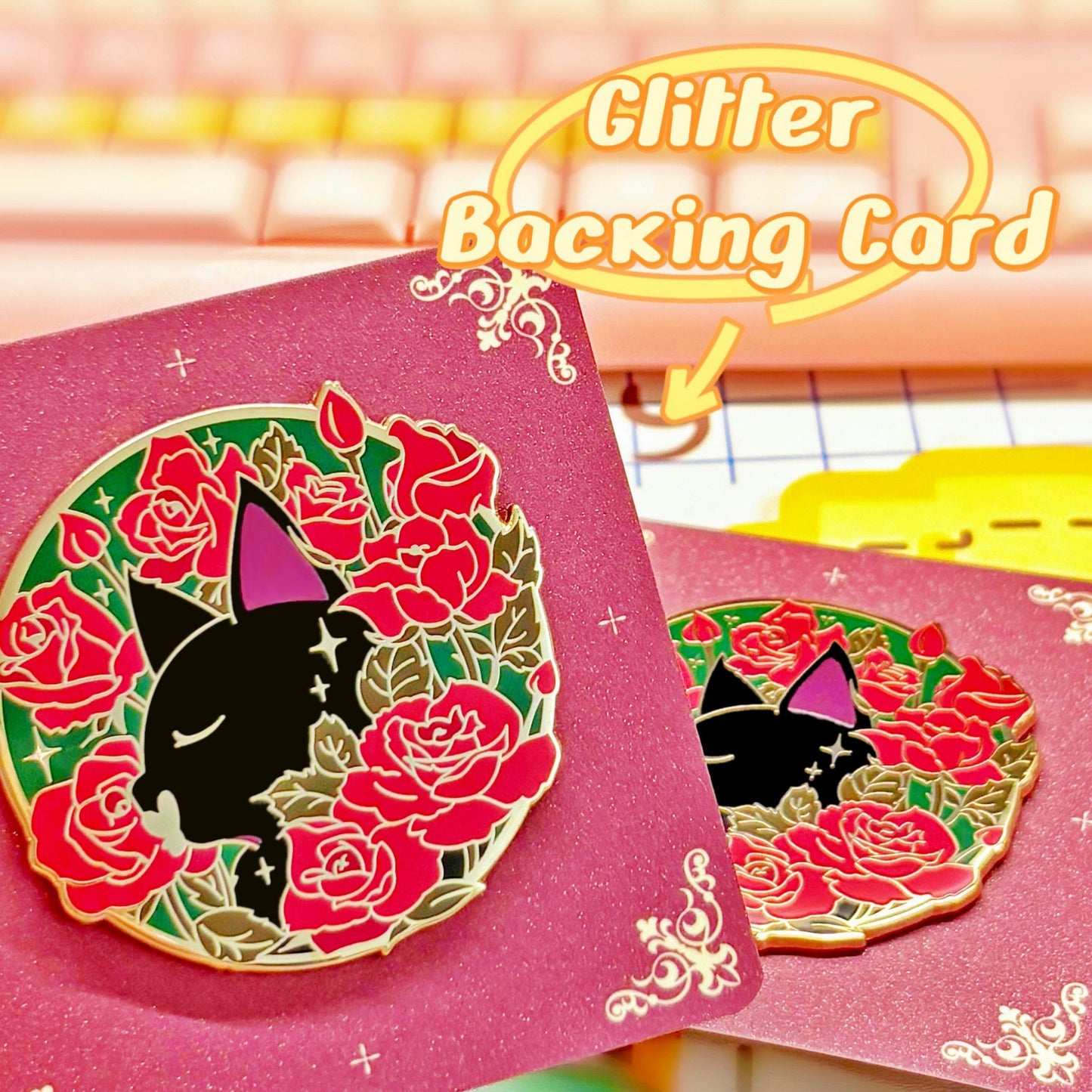 Rose Hard Enamel Pin