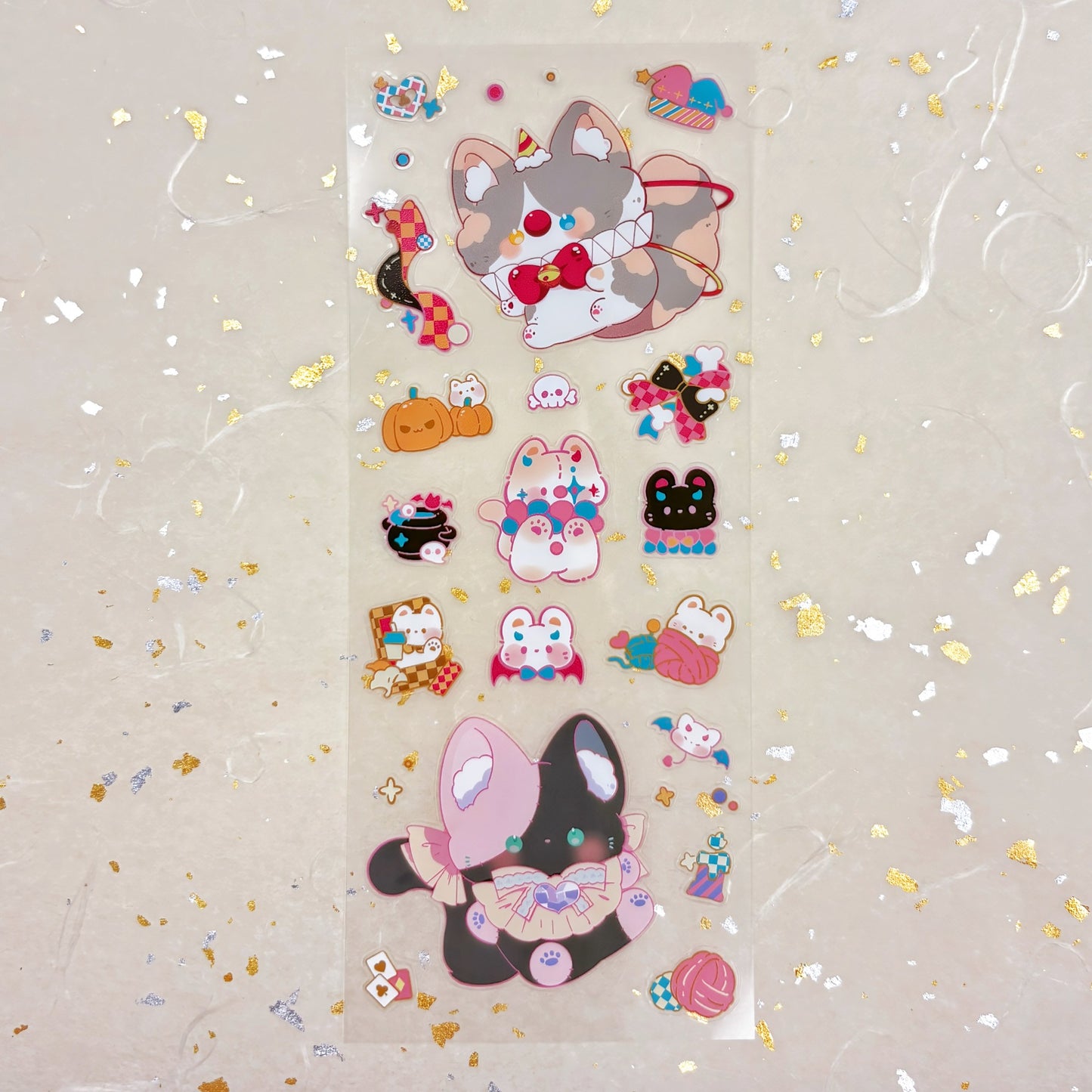 Woolen Circus Vinyl Sticker Sheet