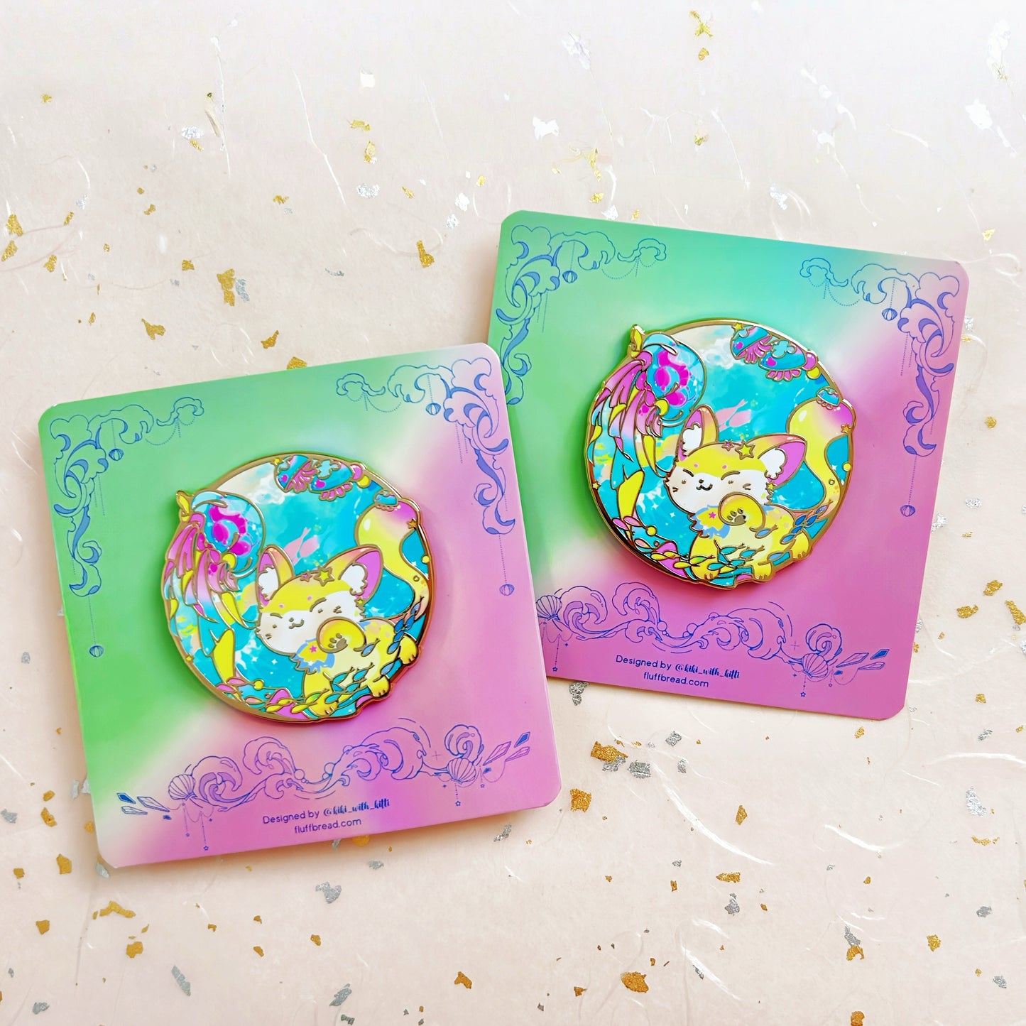 Jellycat Cat Hard Enamel Pin