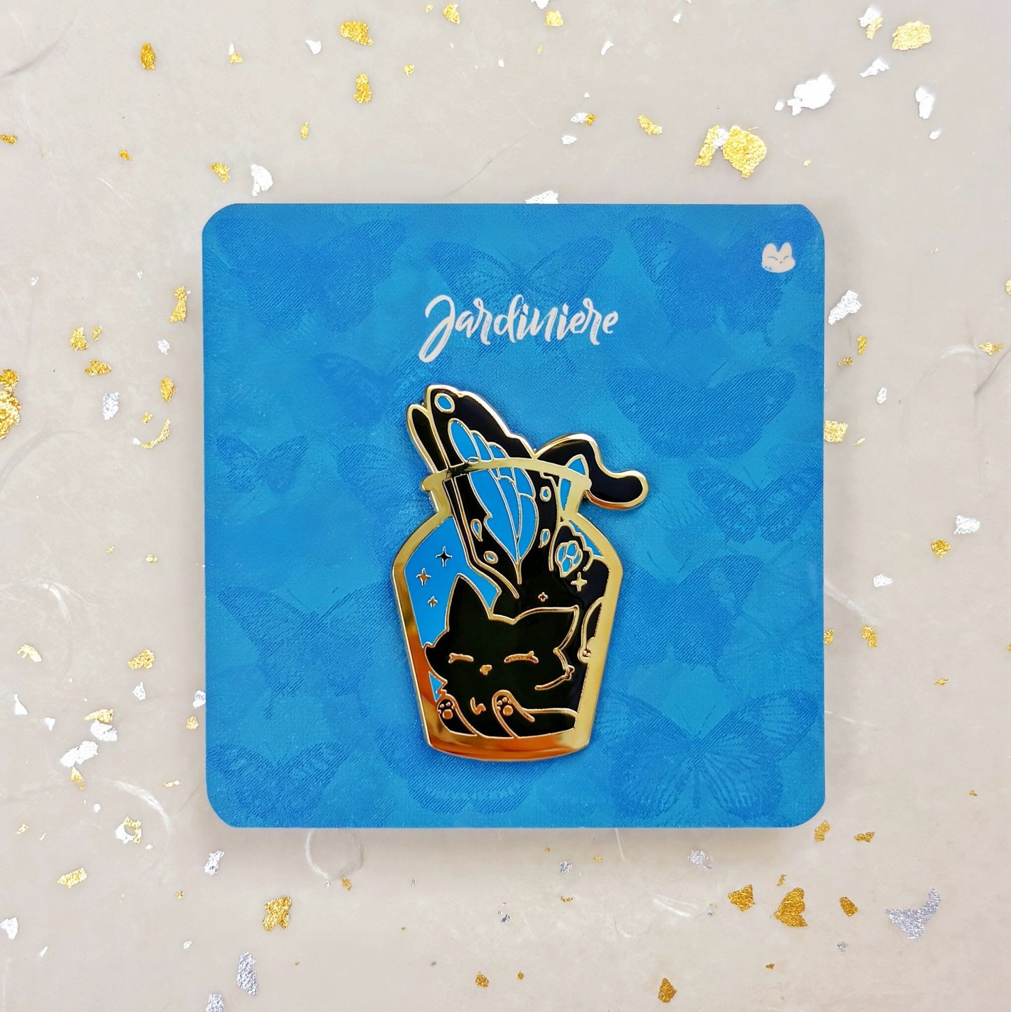 Jardiniere Black.ver Hard Enamel Pin