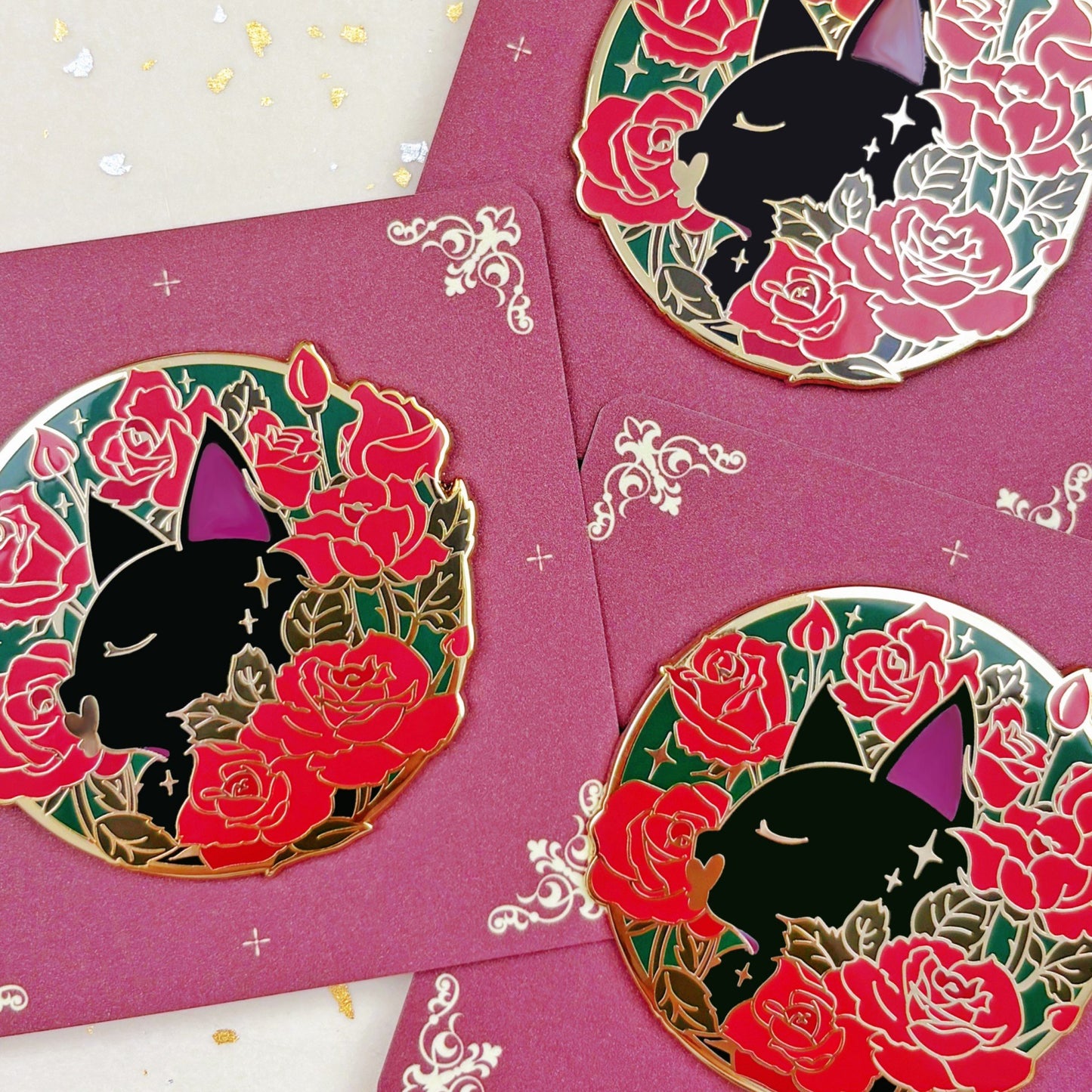 Rose Hard Enamel Pin