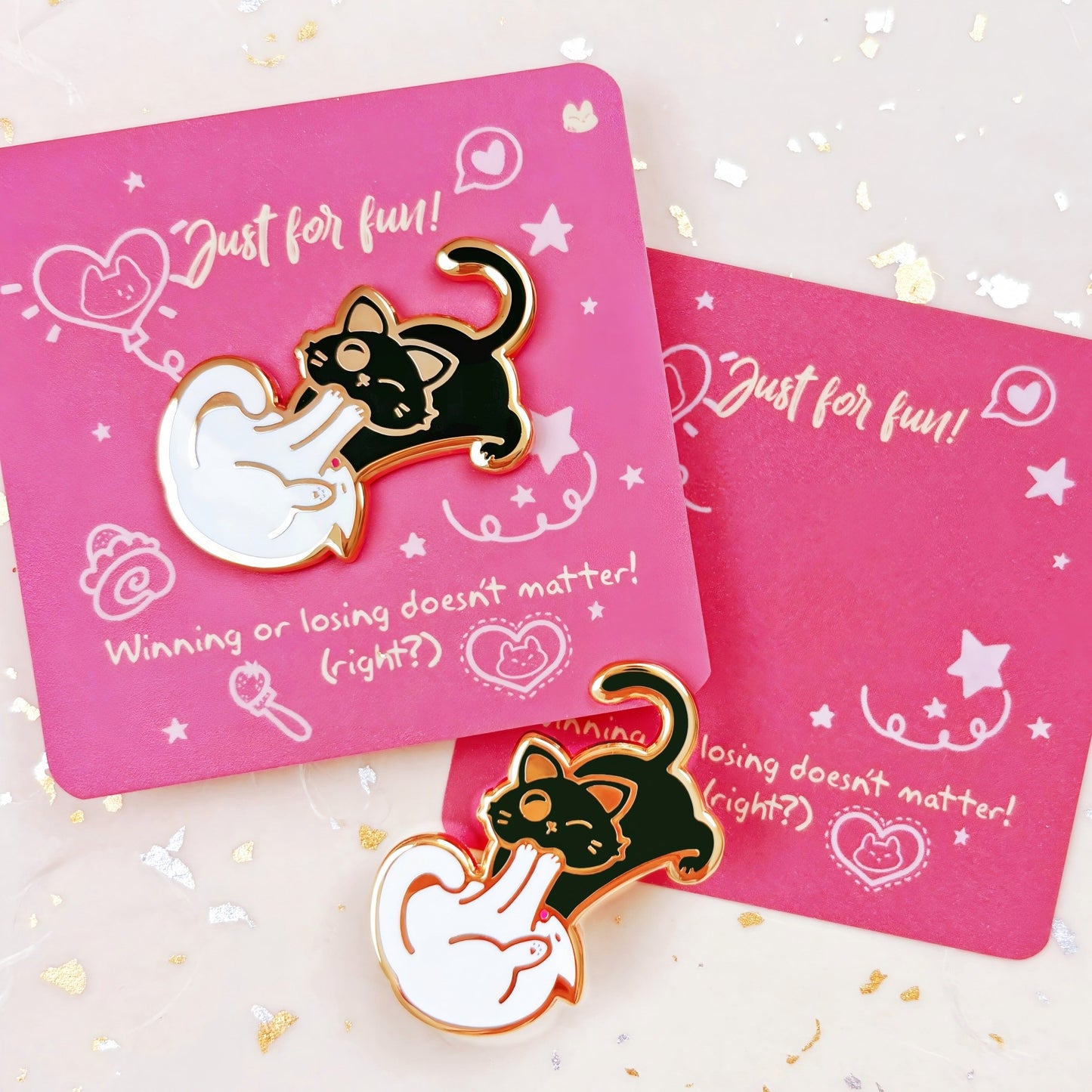 Just for fun! Hard Enamel Pin