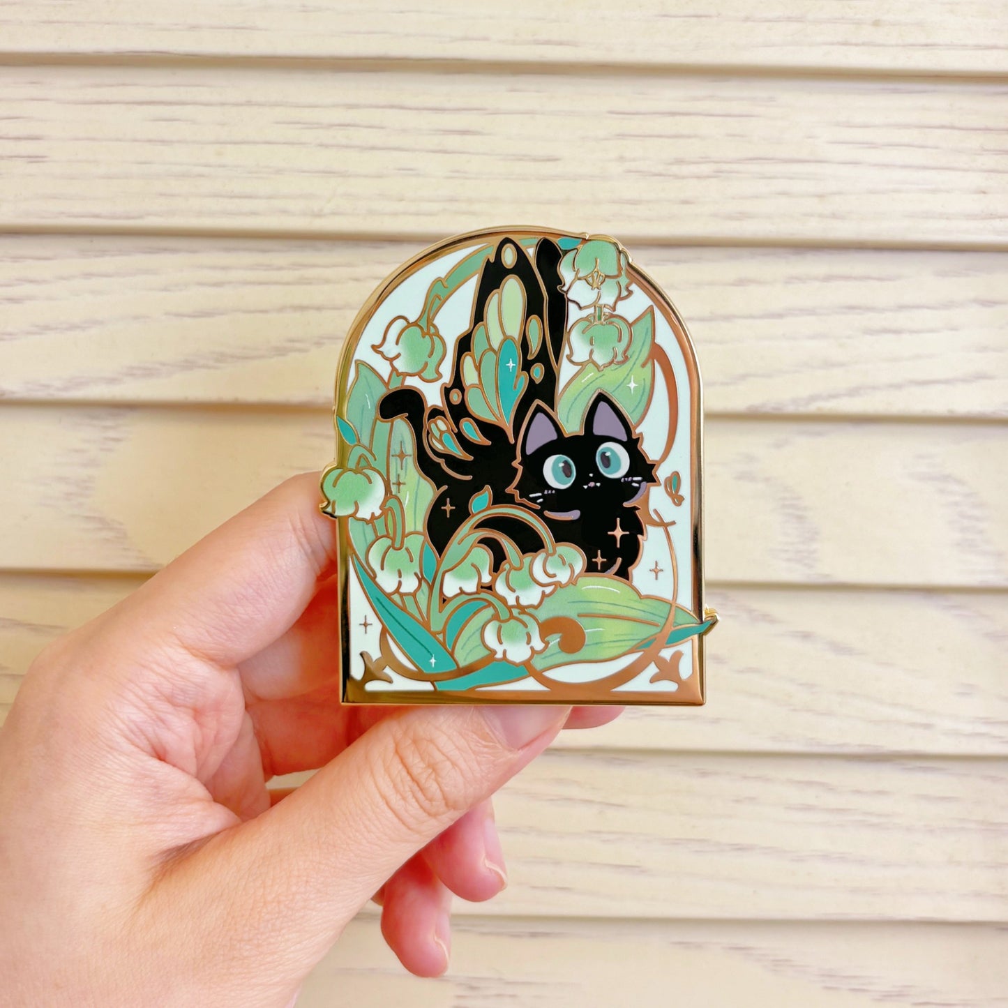 Lily of the Valley Hard Enamel Pin