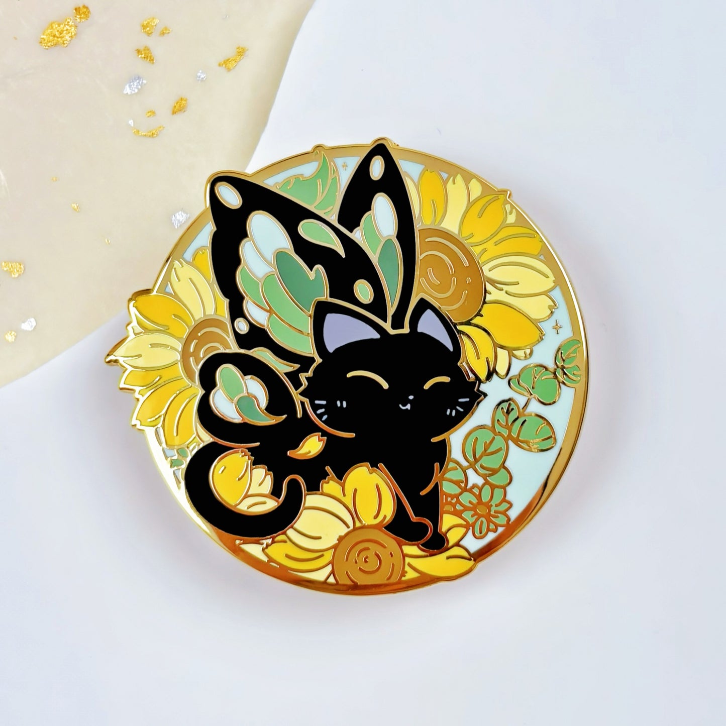 Sunflower Hard Enamel Pin
