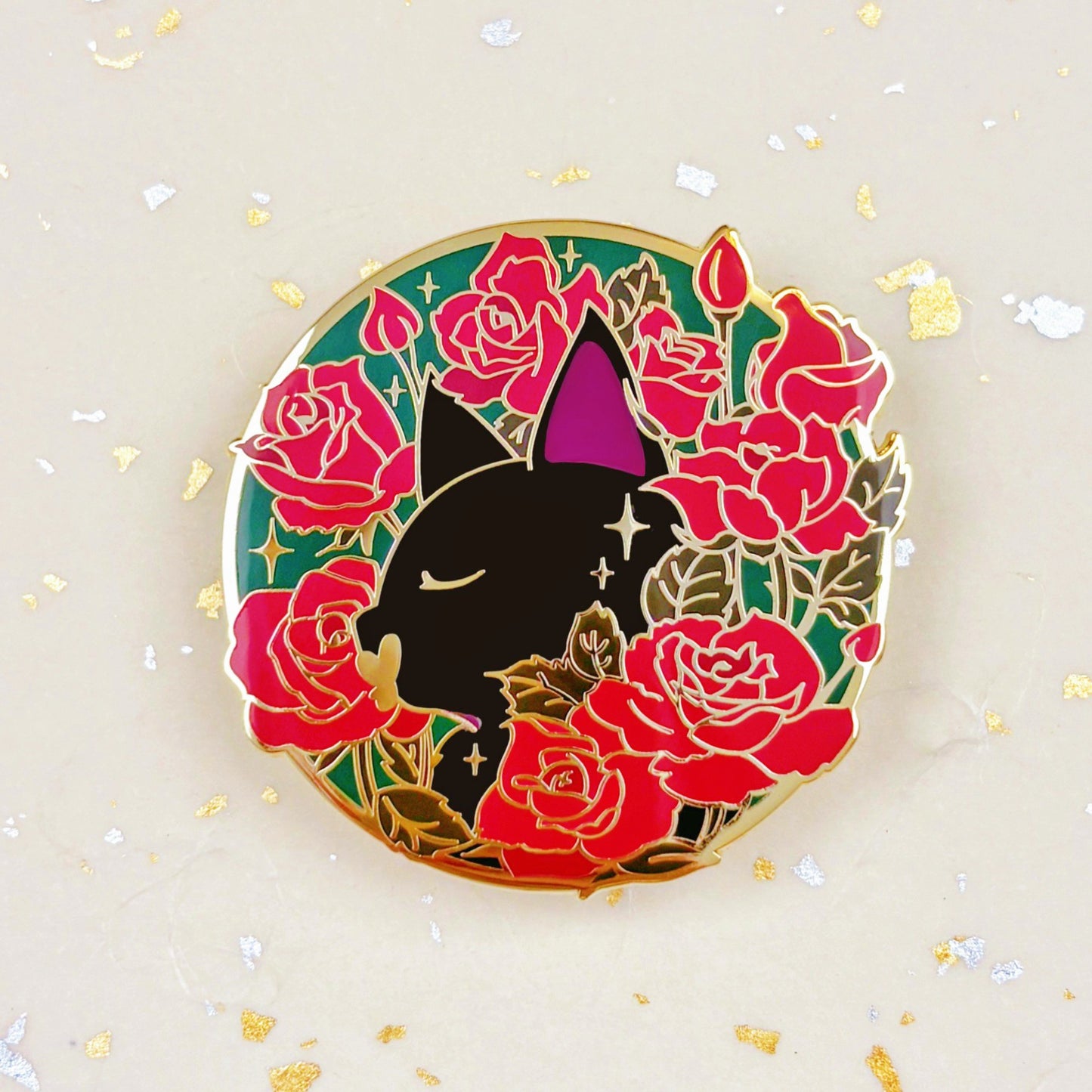 Rose Hard Enamel Pin