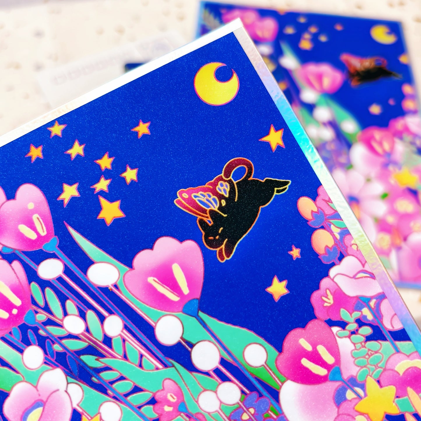 Night Garden Postcard & Art Print