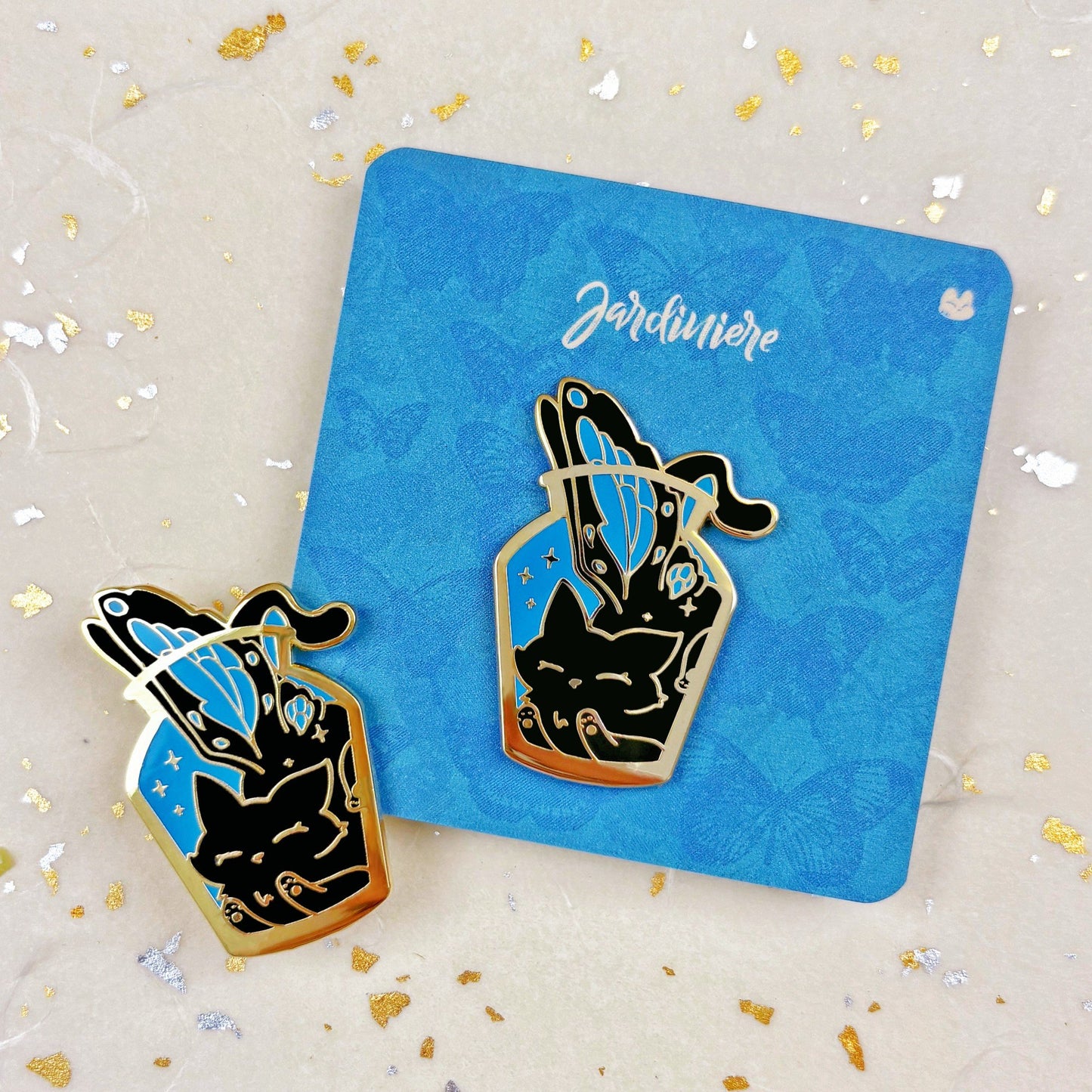Jardiniere Black.ver Hard Enamel Pin