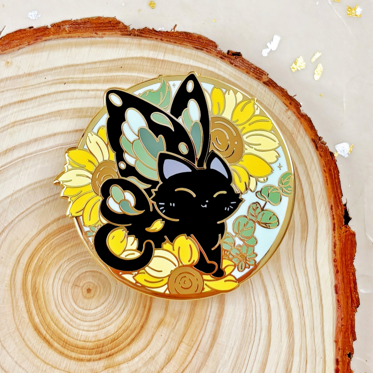 Sunflower Hard Enamel Pin