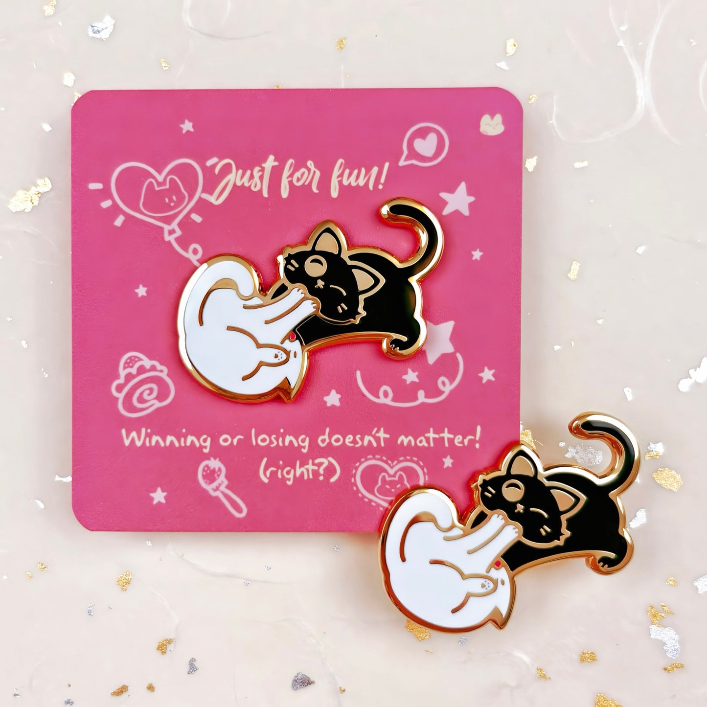 Just for fun! Hard Enamel Pin