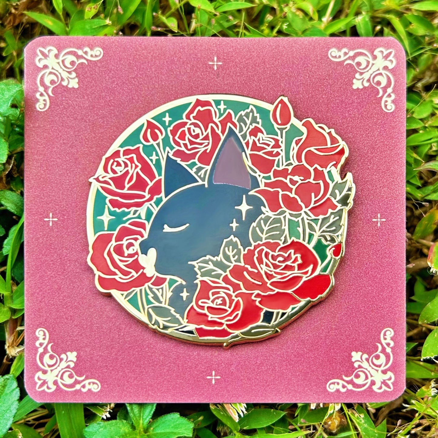 Rose Hard Enamel Pin