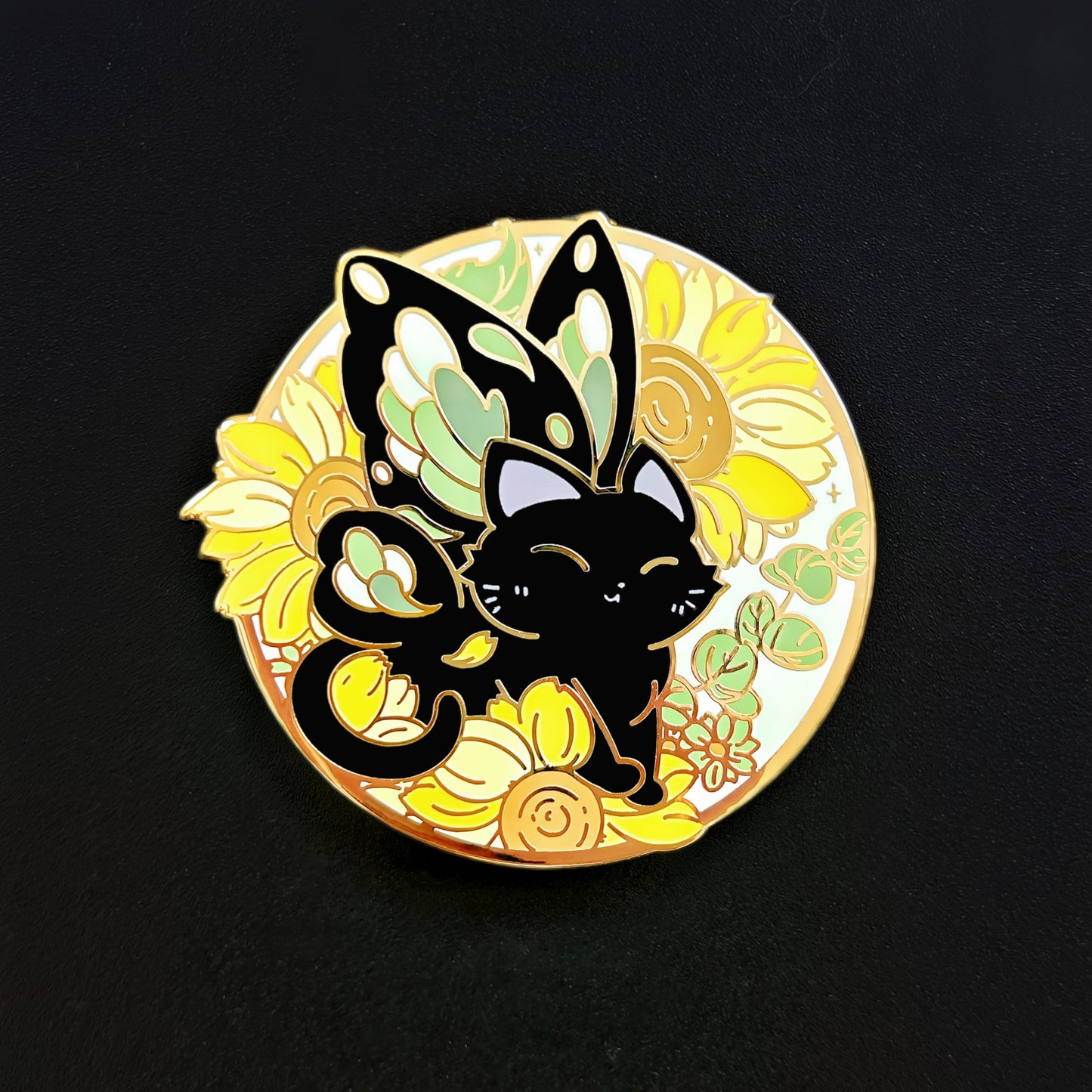 Sunflower Hard Enamel Pin