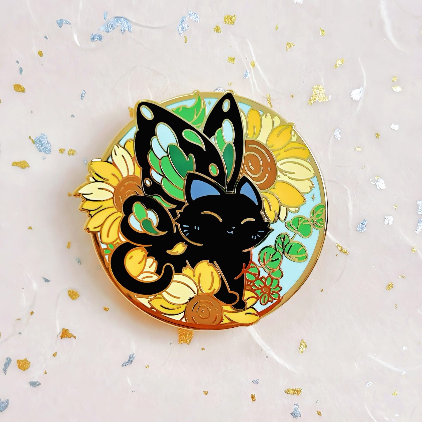 Sunflower Hard Enamel Pin