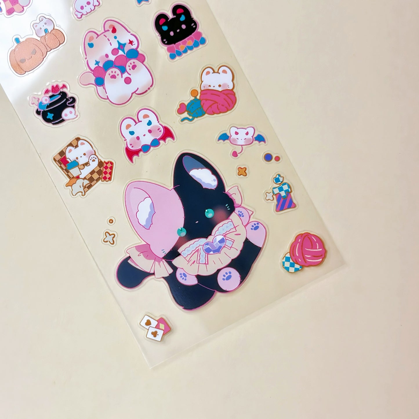 Woolen Circus Vinyl Sticker Sheet
