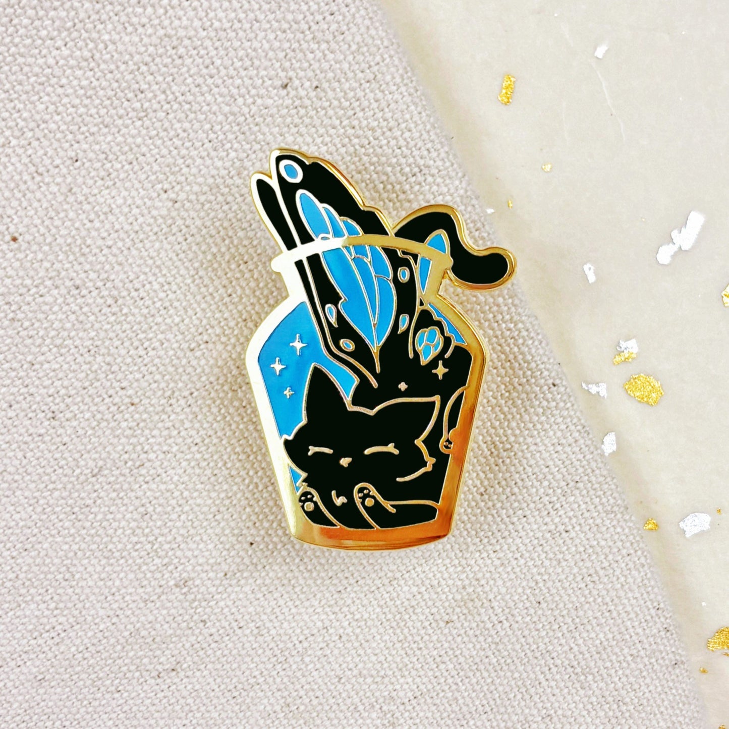 Jardiniere Black.ver Hard Enamel Pin