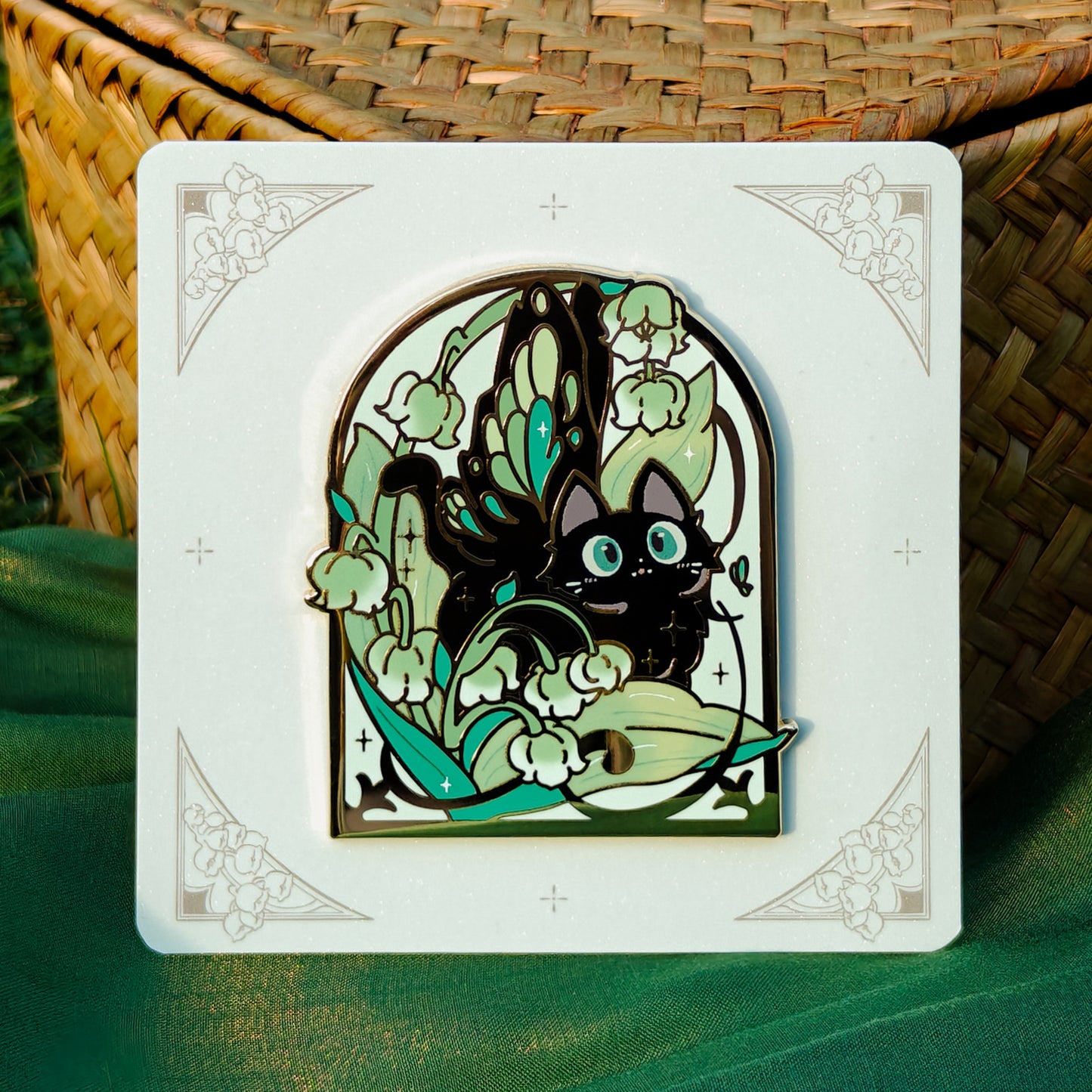 Lily of the Valley Hard Enamel Pin