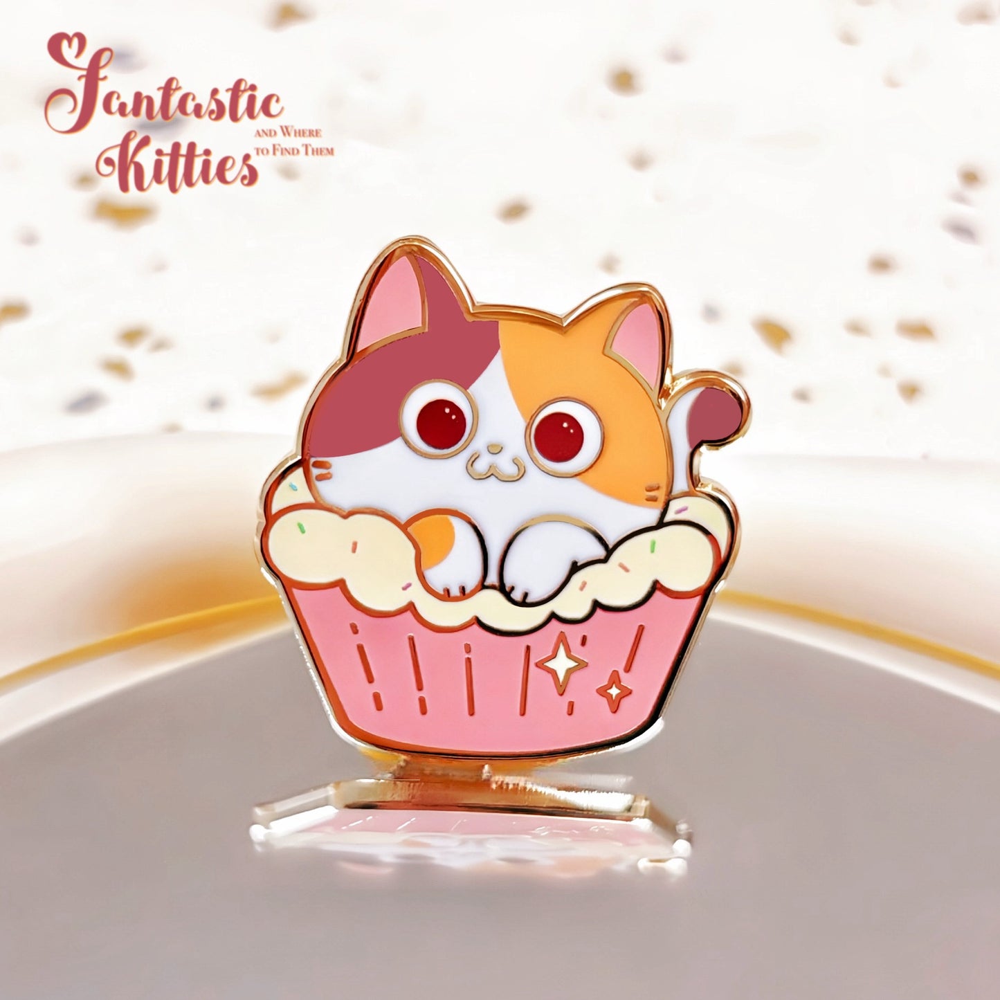 Fantastic Kitties Enamel Pin Collection
