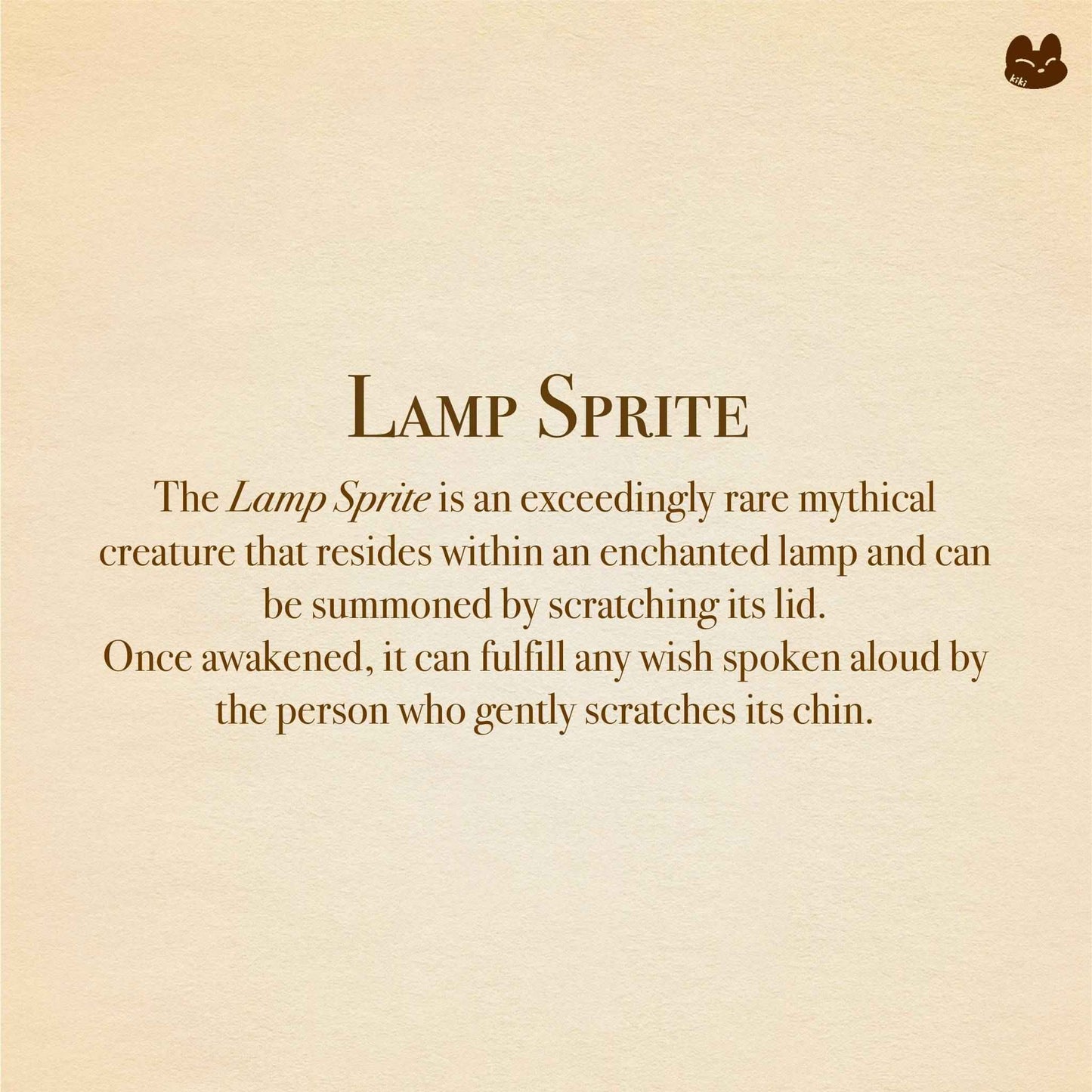 Lamp Sprite Cat Hard Enamel Pin