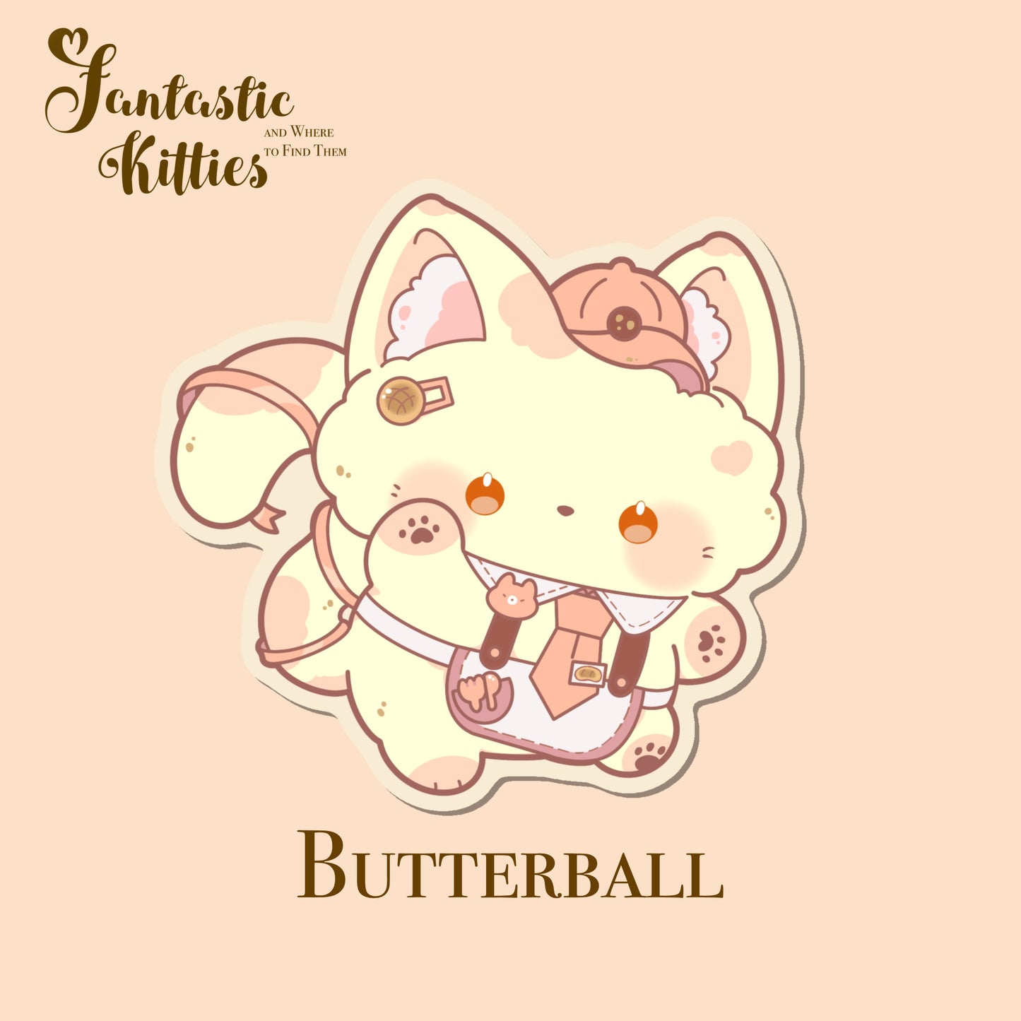 Fantastic Kitties Vinyl Sticker