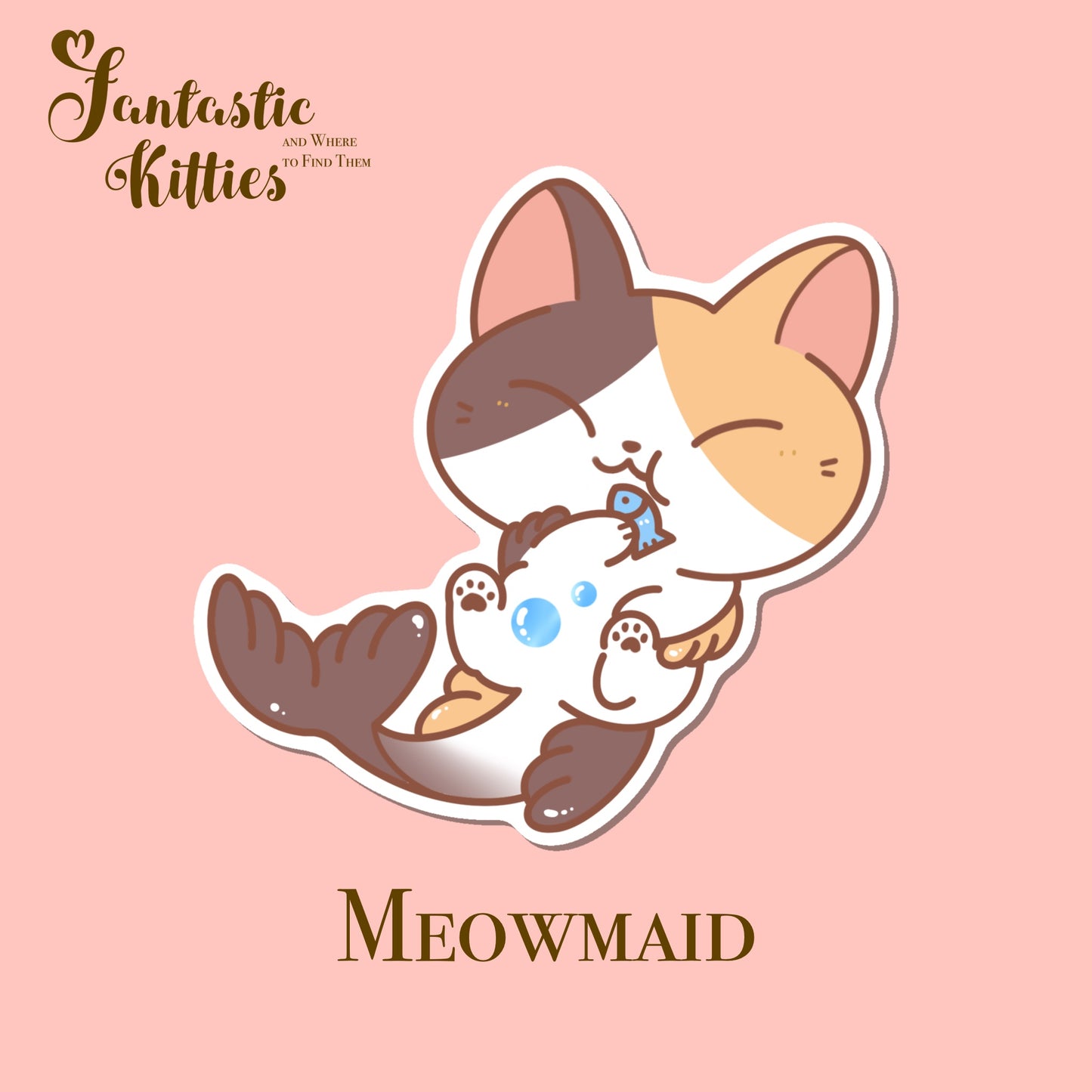 Fantastic Kitties Vinyl Sticker