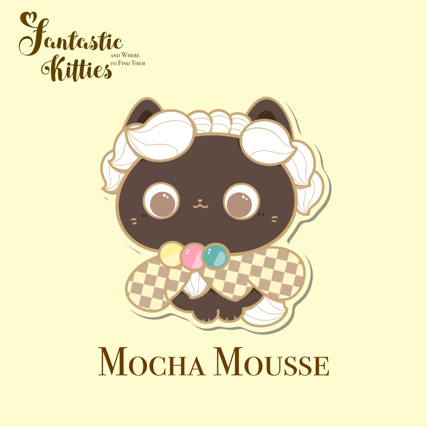Fantastic Kitties Vinyl Sticker