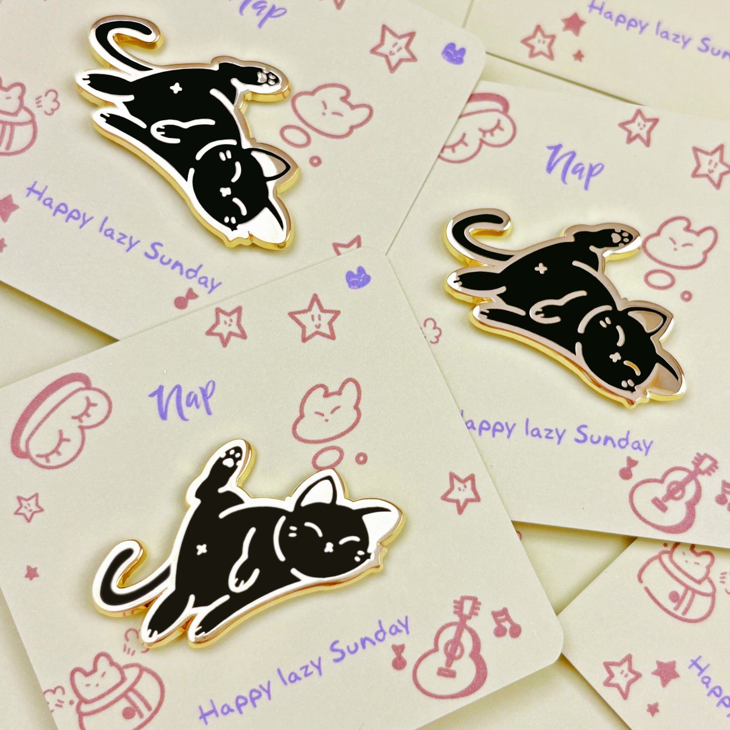 Nap Hard Enamel Pin
