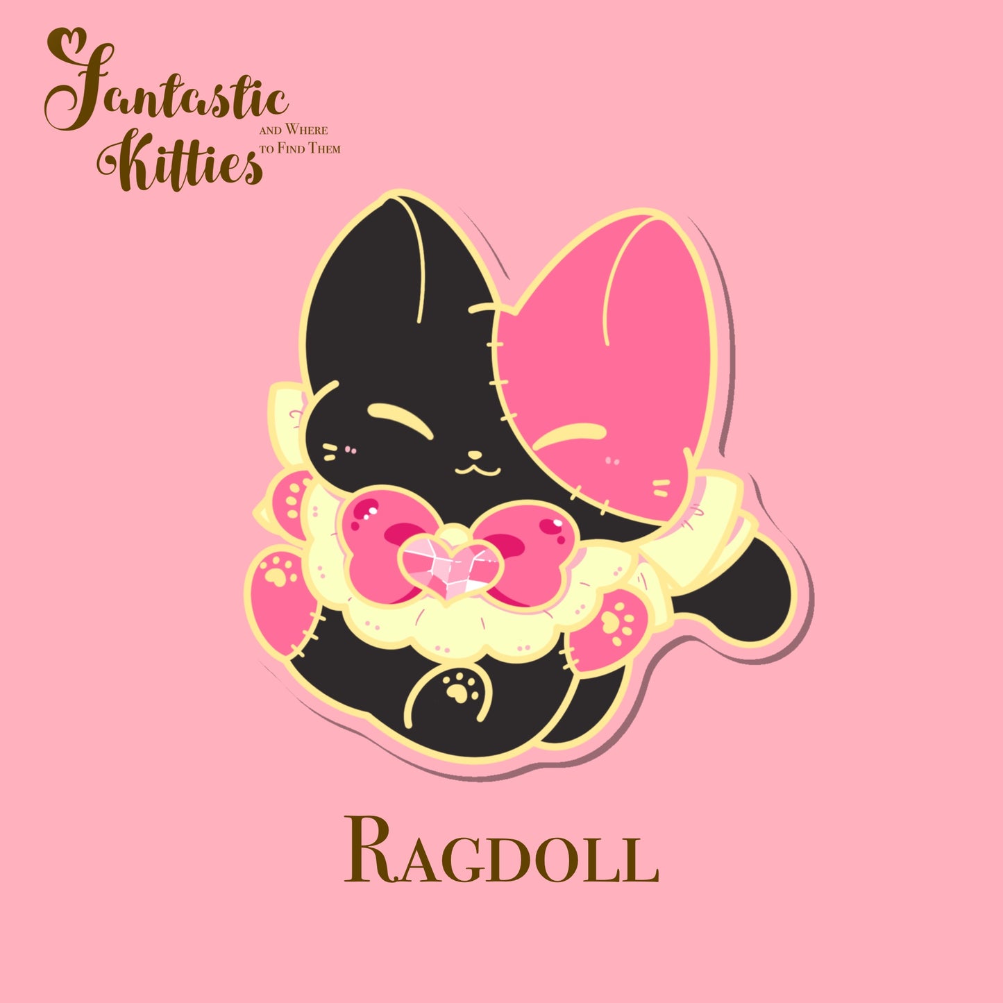Fantastic Kitties Vinyl Sticker