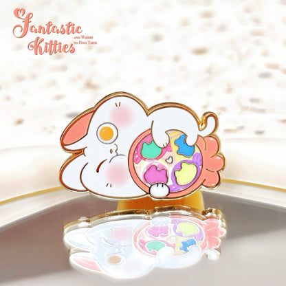 Candy Pirate Cat Hard Enamel Pin