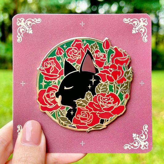 Rose Hard Enamel Pin