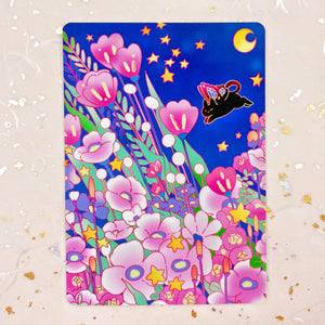 Night Garden Postcard & Art Print