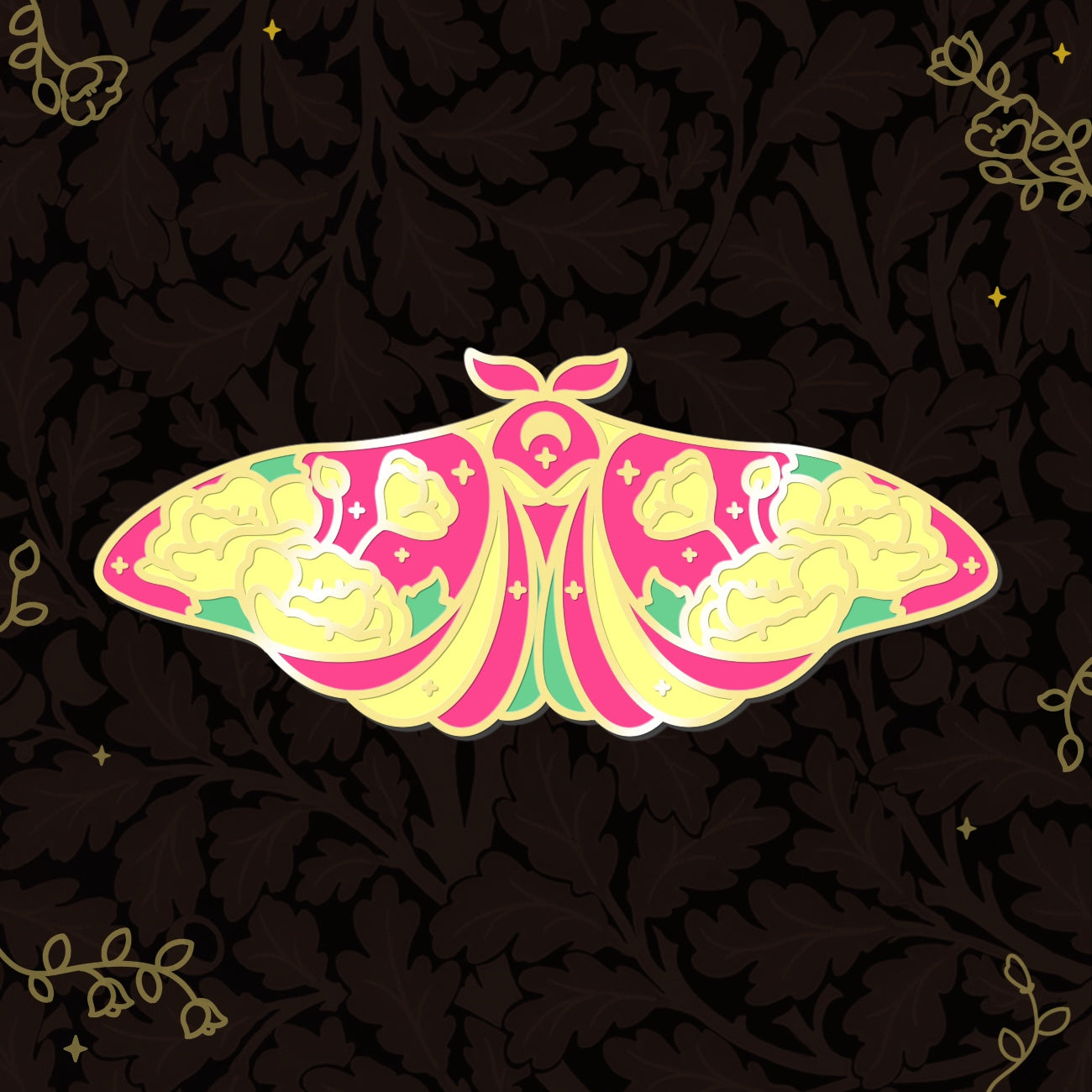 [Pre-Order] Floral Butterfly Enamel Pin Collection