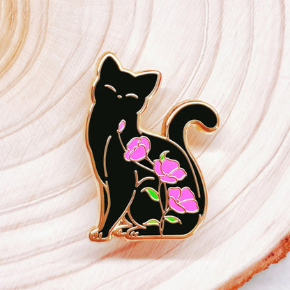 Primrose Cat Hard Enamel Pin