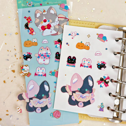 Woolen Circus Vinyl Sticker Sheet