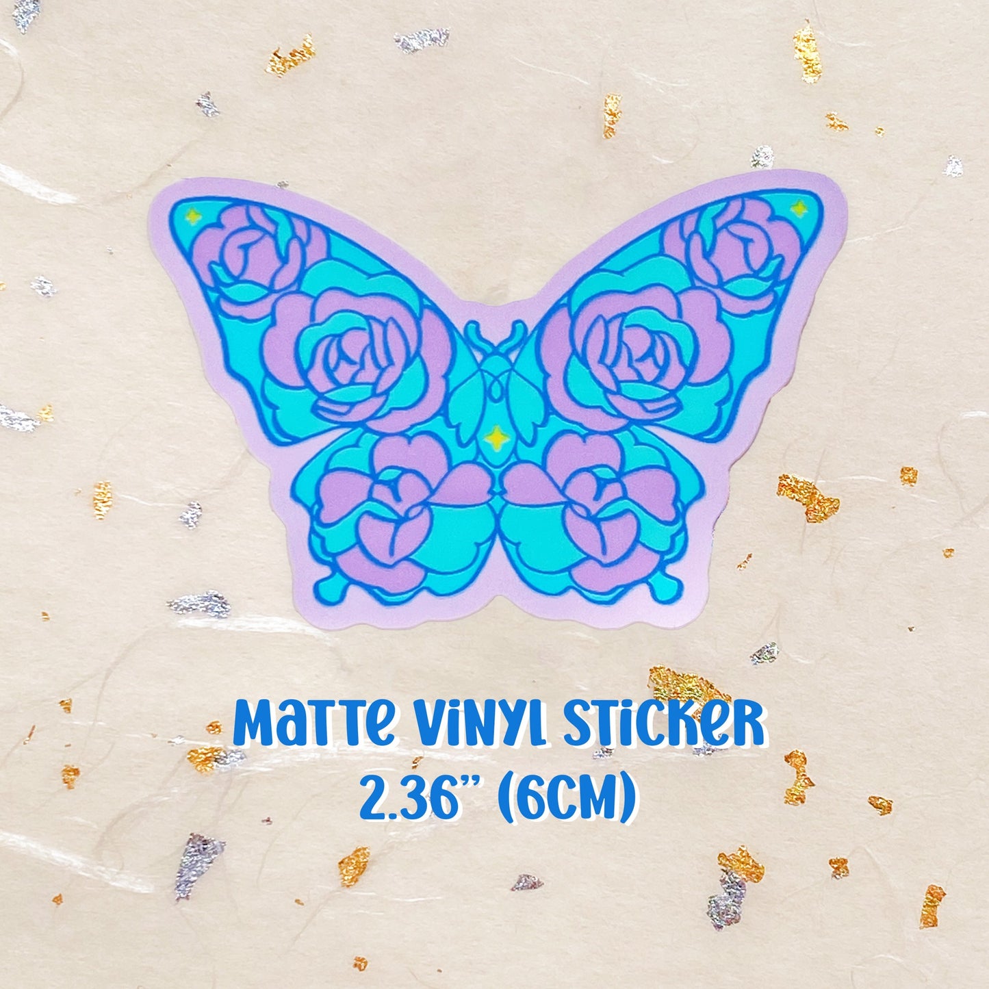 Swallowtai Neon Butterfly Enamel Pin