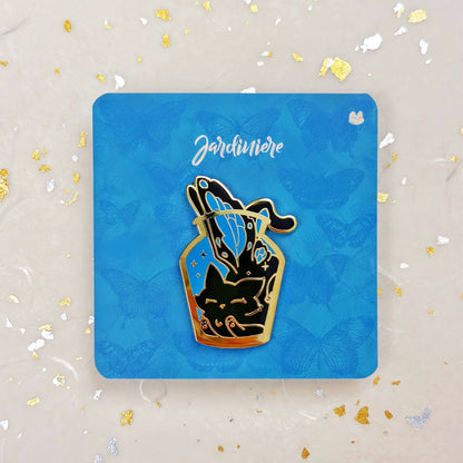 Jardiniere Black.ver Hard Enamel Pin