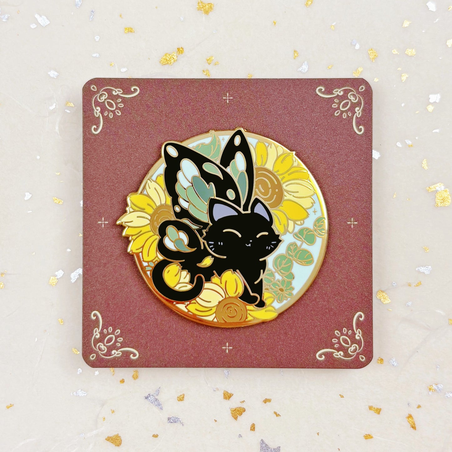Sunflower Hard Enamel Pin