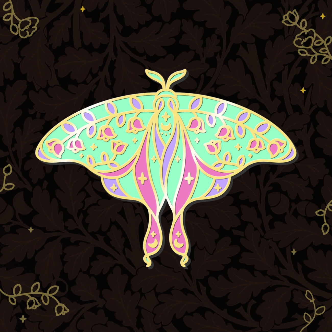 [Pre-Order] Floral Butterfly Enamel Pin Collection