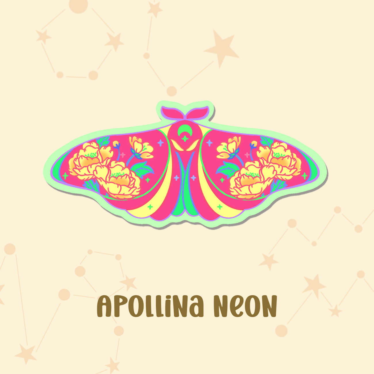 [Pre-order] Moth & Butterfly Vinyl Sticker