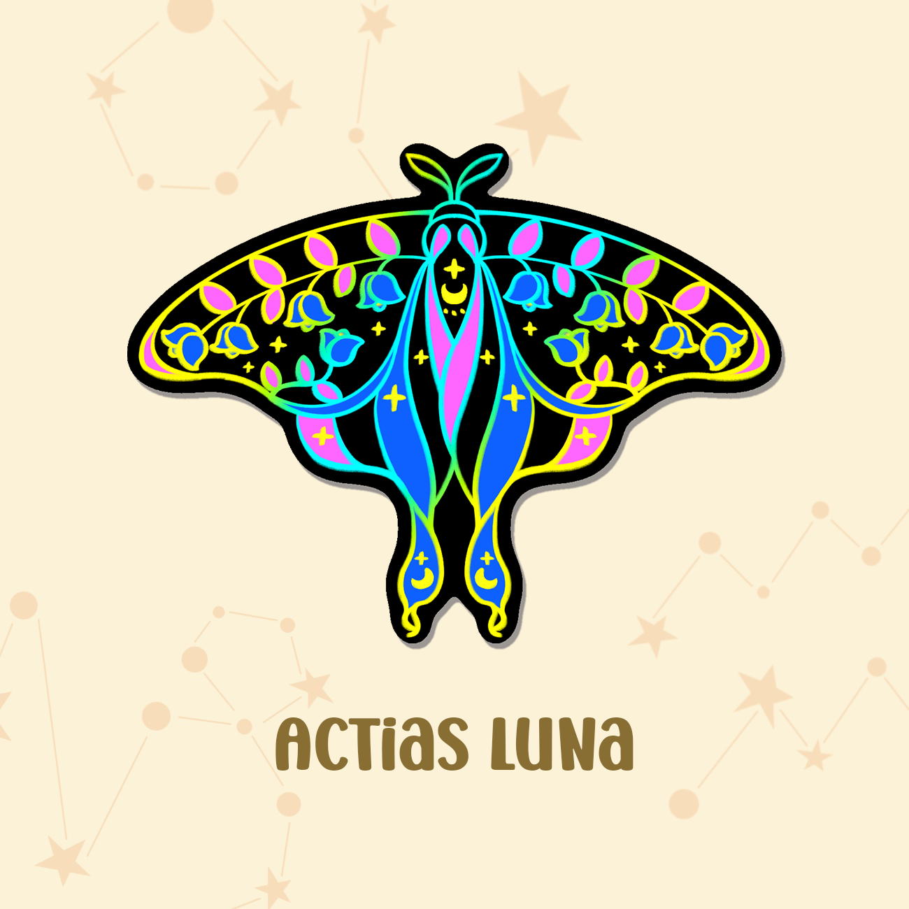 [Pre-order] Moth & Butterfly Vinyl Sticker