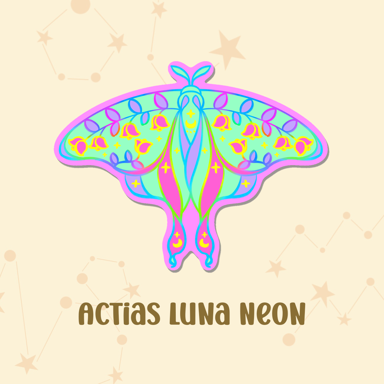 [Pre-order] Moth & Butterfly Vinyl Sticker