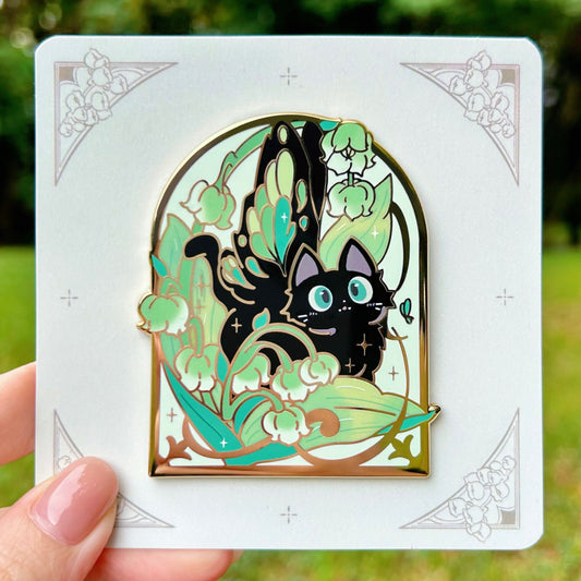 Lily of the Valley Hard Enamel Pin